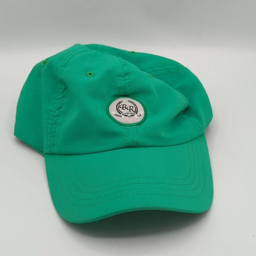 Boulder Ridge Country Club Hat Golf Cap Green Adjustable Ouray